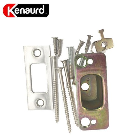 Kenaurd Kenaurd: Privacy Indicator Deadbolt - 26D Silver - Grade 2 KCDWI-SC